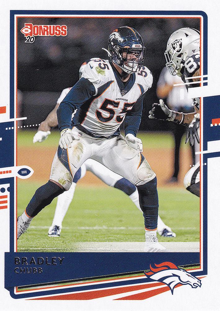 Bradley Chubb #91 Denver Broncos | 2020 Panini Donruss | NFL Football