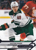 Victor Rask #91 Minnesota Wild | 2020-21 Upper Deck Overtime
