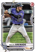 Nolan Arenado #91 Colorado Rockies | 2021 Bowman