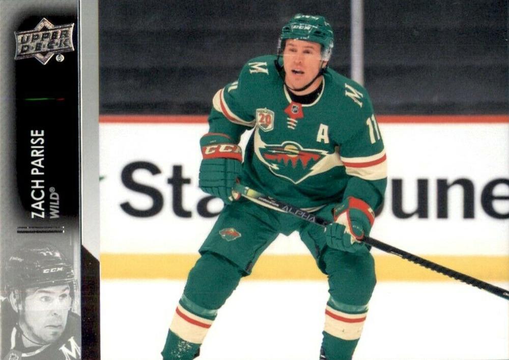 Zach Parise #91 Minnesota Wild | 2021-22 Upper Deck