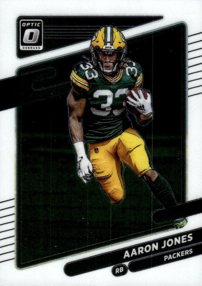 Aaron Jones #91 Green Bay Packers | 2021 Donruss Optic | NFL Football
