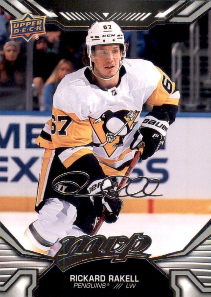 Rickard Rakell #91 Pittsburgh Penguins | 2022-23 Upper Deck MVP Silver Script
