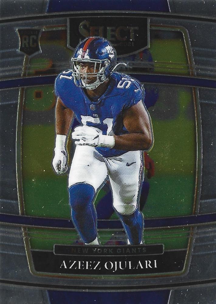 Azeez Ojulari #91 New York Giants | 2021 Panini Select |  | NFL Football
