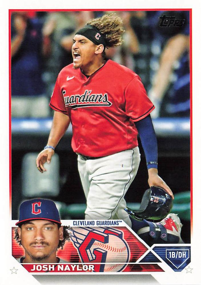 Josh Naylor #91 Cleveland Guardians | 2023 Topps