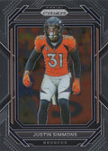 Justin Simmons #91 Denver Broncos | 2022 Panini Prizm | NFL Football