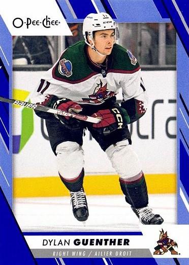 Dylan Guenther #91 Arizona Coyotes | 2023-24 O-Pee-Chee Blue Border