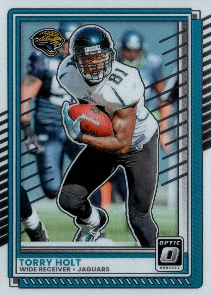 Torry Holt #91 Jacksonville Jaguars | 2025 Donruss Optic | NFL Football
