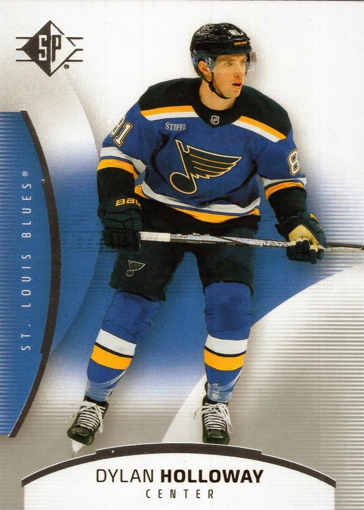 Dylan Holloway #91 St. Louis Blues | 2025-26 Upper Deck SP Hockey