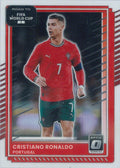 Cristiano Ronaldo #91 Portugal | 2025-26 Donruss Road to FIFA World Cup Optic Parallel