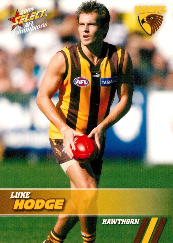 Luke Hodge #92 Hawthorn Hawks | 2008 Select AFL Champions