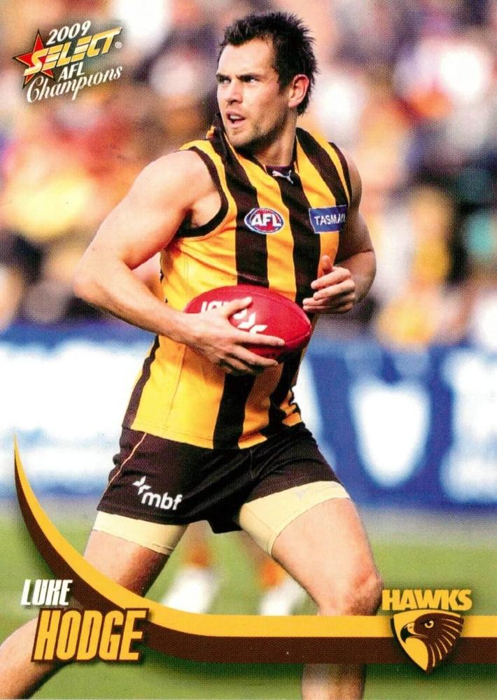 Luke Hodge #92 Hawthorn Hawks | 2009 Select AFL Champions