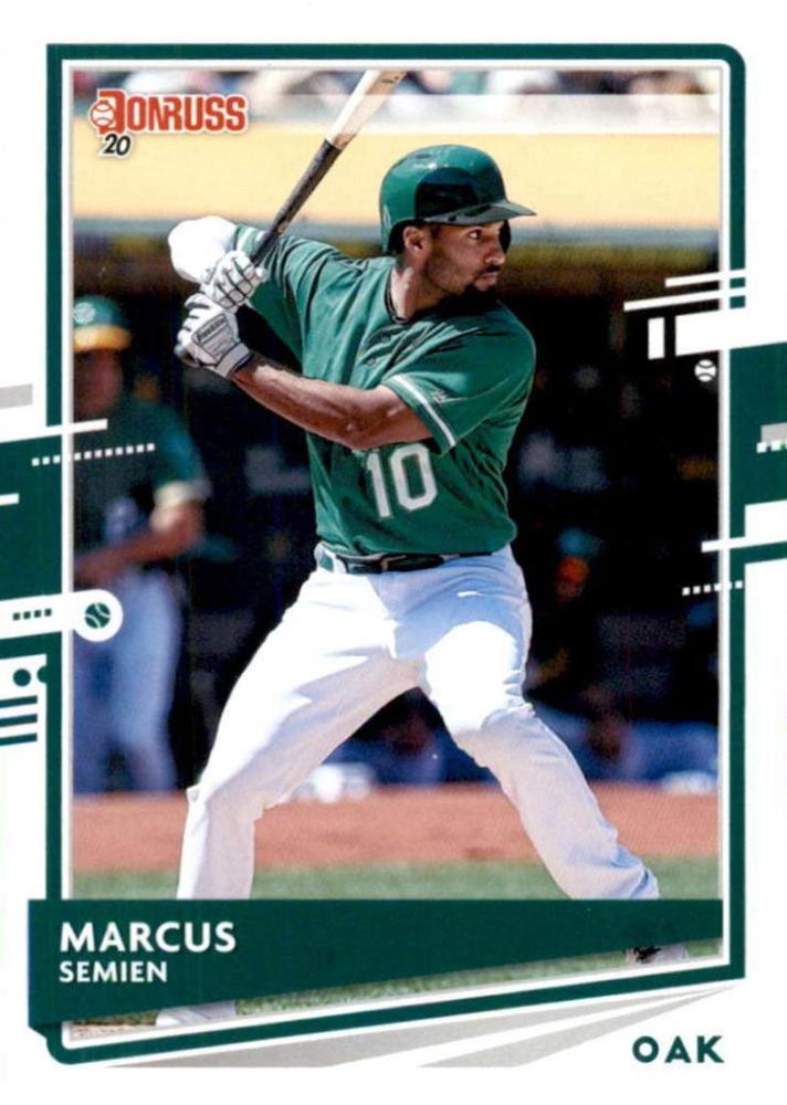 Marcus Semien #92 Oakland Athletics | 2020 Donruss