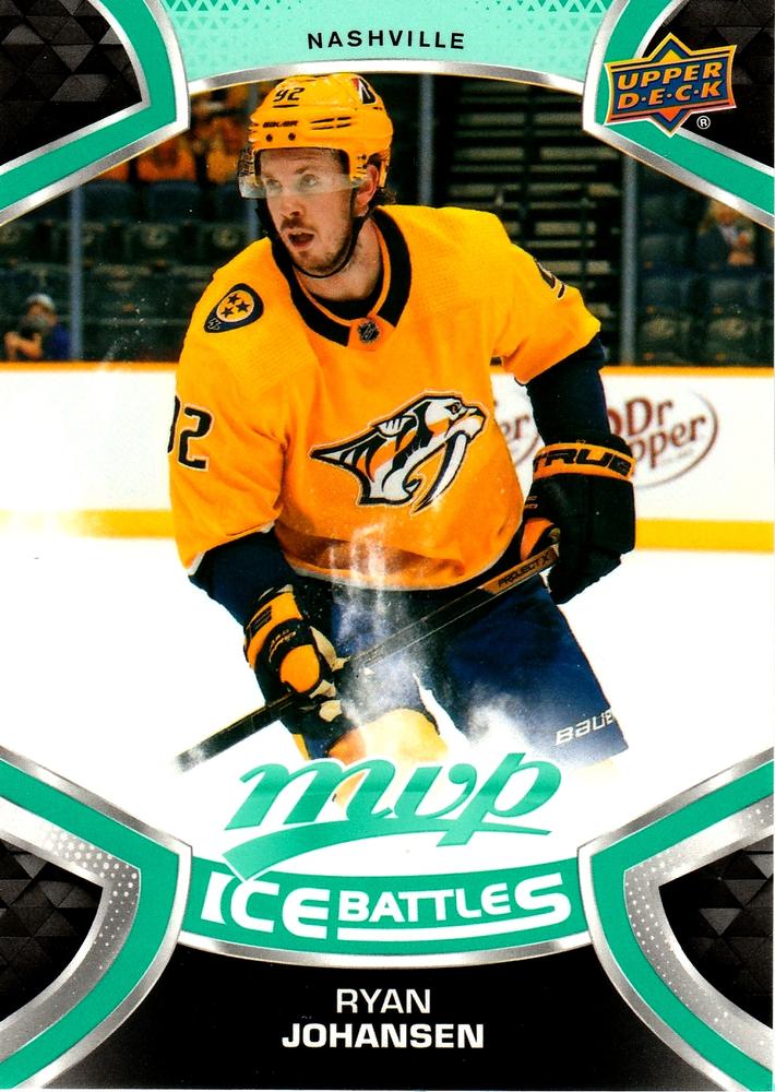 Ryan Johansen #92 Nashville Predators | 2021-22 Upper Deck MVP Ice Battles