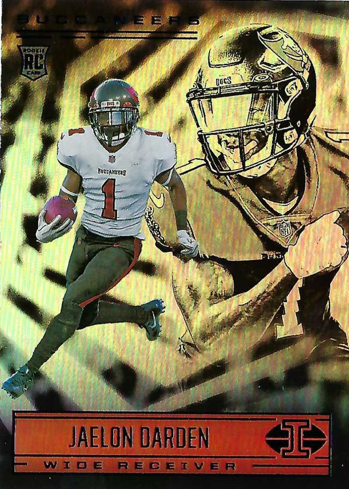Jaelon Darden #92 Tampa Bay Buccaneers | 2021 Panini Illusions | NFL Football