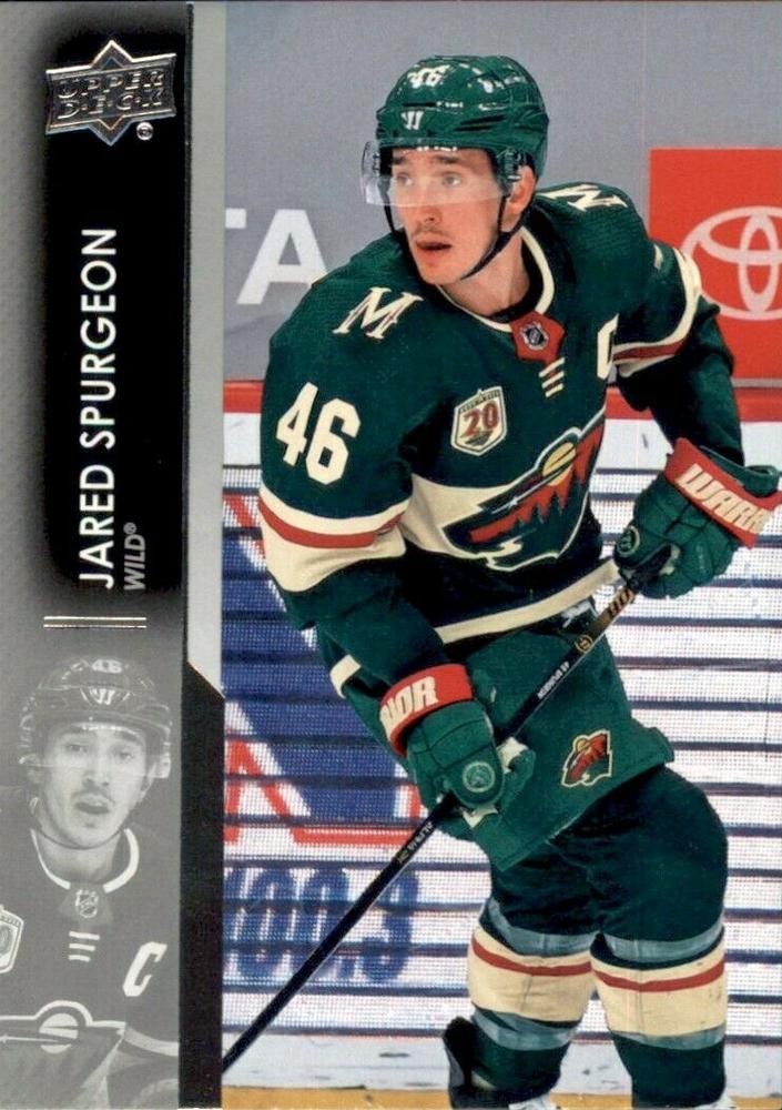 Jared Spurgeon #92 Minnesota Wild | 2021-22 Upper Deck