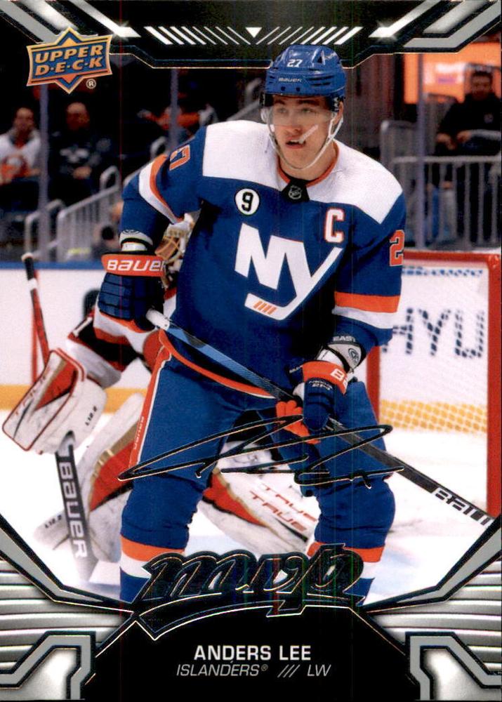 Anders Lee #92 New York Islanders | 2022-23 Upper Deck MVP Silver Script
