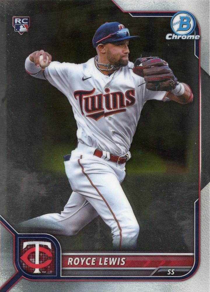 Royce Lewis #92 Minnesota Twins | 2022 Bowman Chrome
