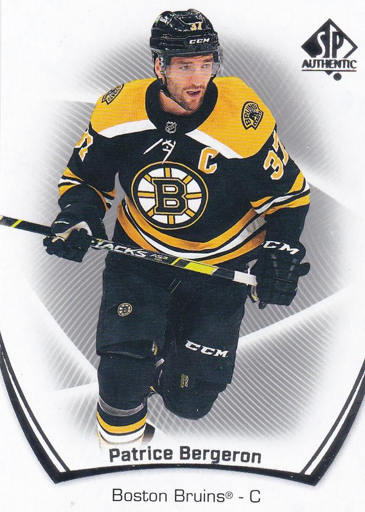 Patrice Bergeron #92 Boston Bruins | 2021-22 SP Authentic