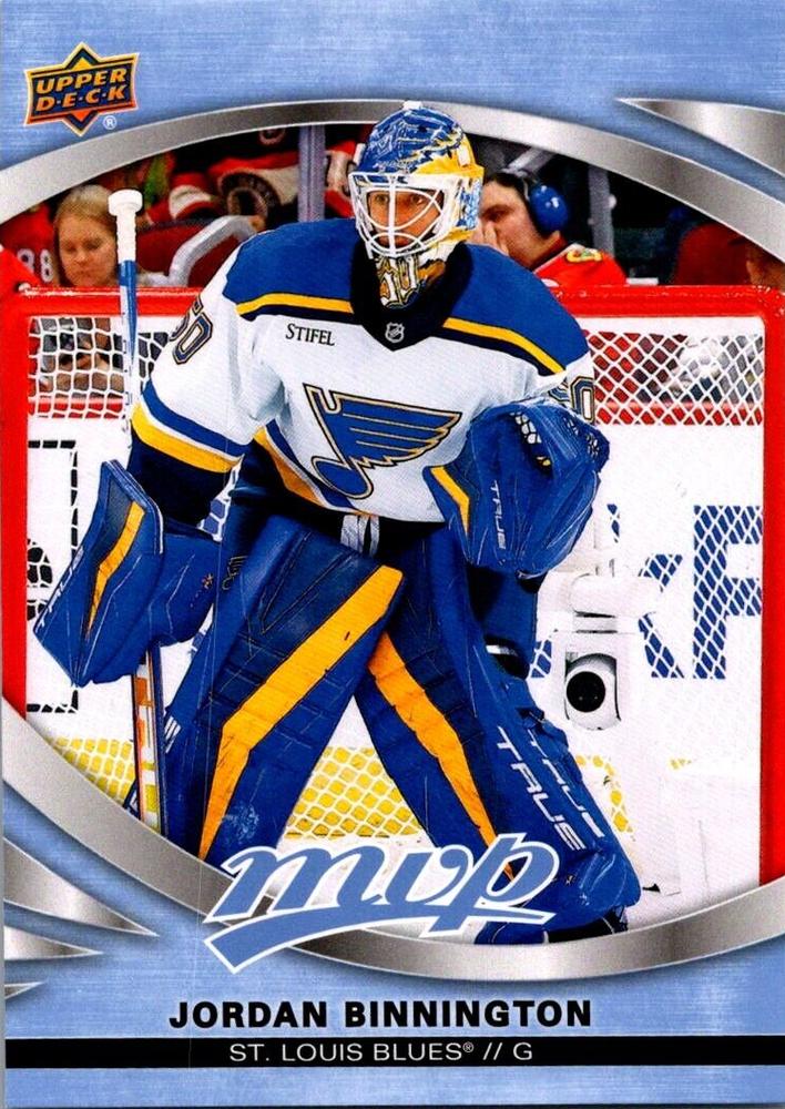 Jordan Binnington #92 St. Louis Blues | 2023-24 Upper Deck MVP