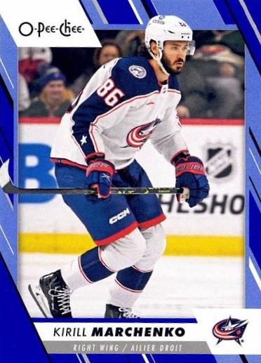 Kirill Marchenko #92 Columbus Blue Jackets | 2023-24 O-Pee-Chee Blue Border