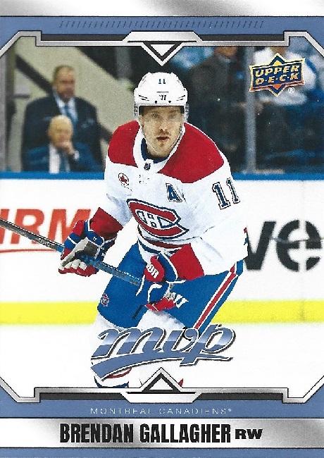 Brendan Gallagher #92 Montreal Canadiens | 2024-25 Upper Deck MVP