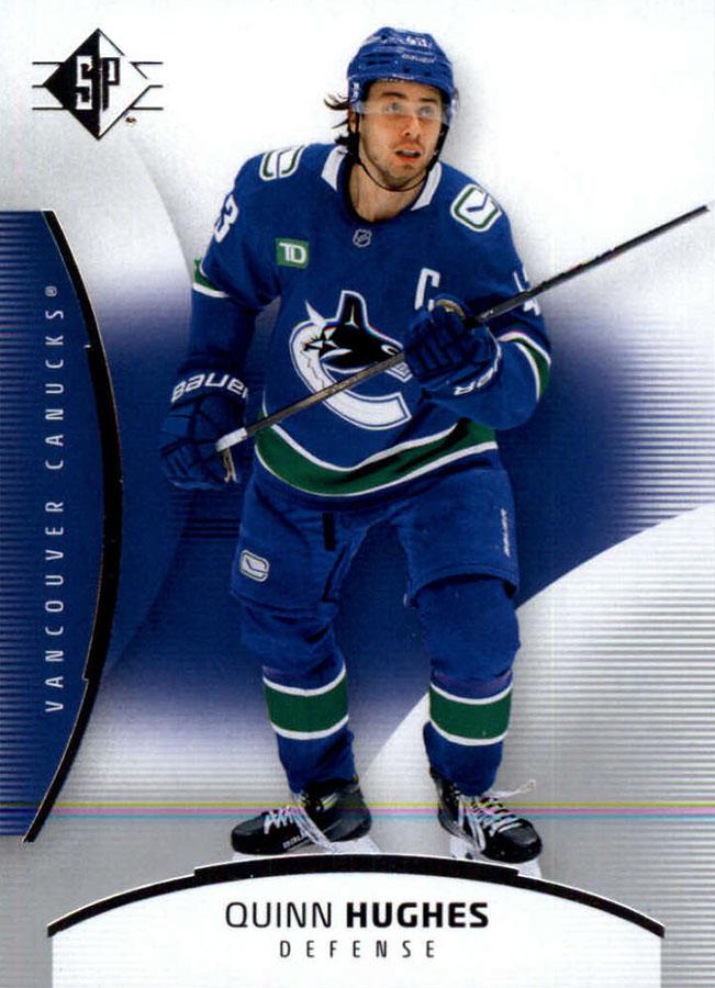 Quinn Hughes #92 Vancouver Canucks | 2025-26 Upper Deck SP Hockey