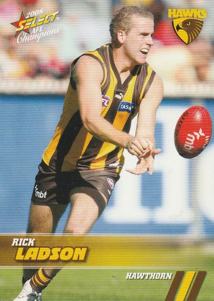 Rick Ladson #93 Hawthorn Hawks | 2008 Select AFL Champions