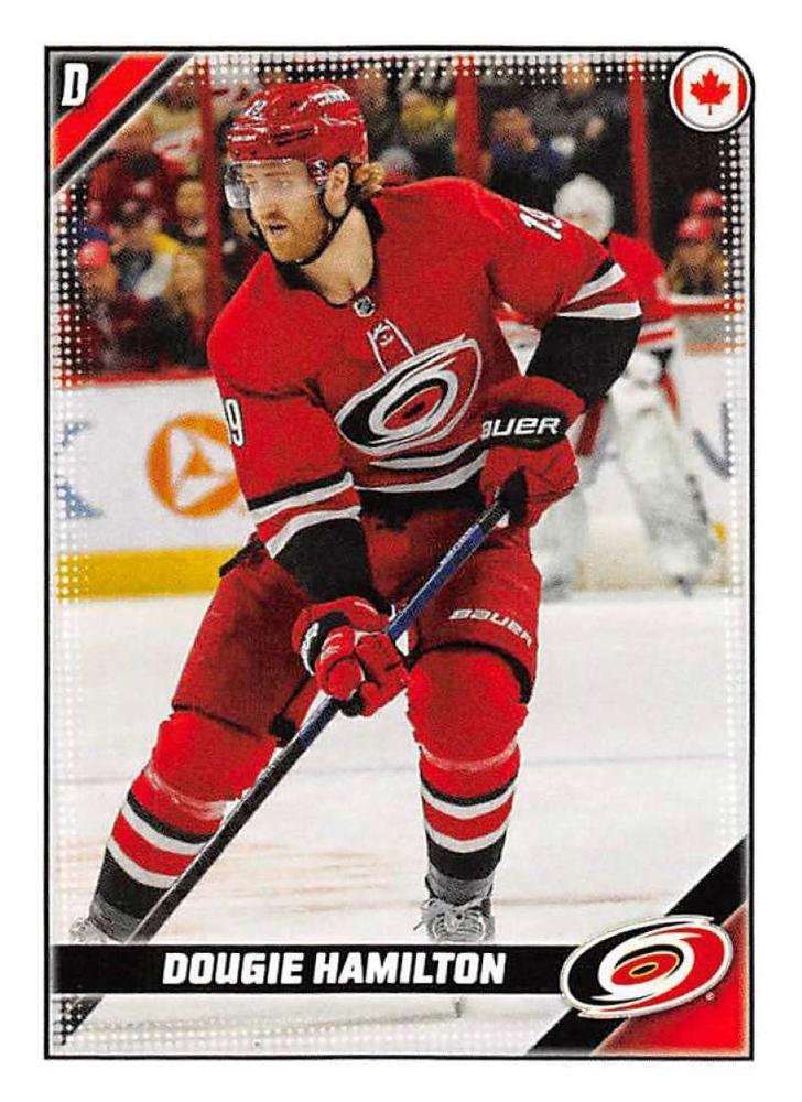 Dougie Hamilton #93 Carolina Hurricanes | 2019-20 Topps NHL Sticker Collection