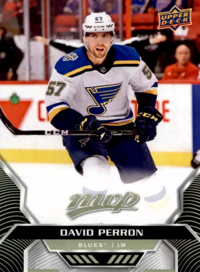 David Perron #93 St. Louis Blues | 2020-21 Upper Deck MVP