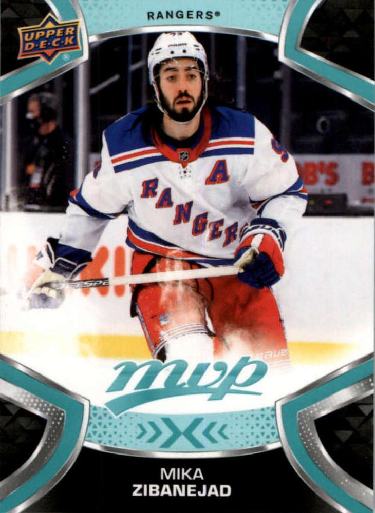 Mika Zibanejad #93 New York Rangers | 2021-22 Upper Deck MVP