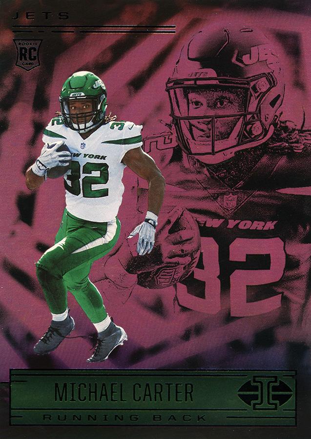 Michael Carter #93 New York Jets | 2021 Panini Illusions | NFL Football