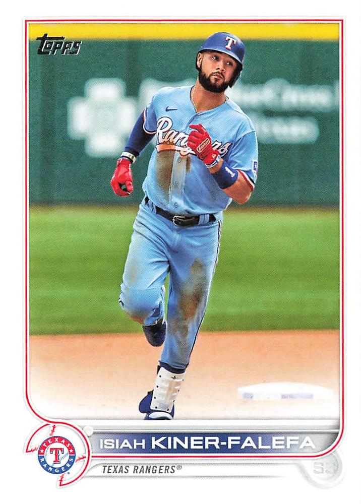 Isiah Kiner-Falefa #93 Texas Rangers | 2022 Topps