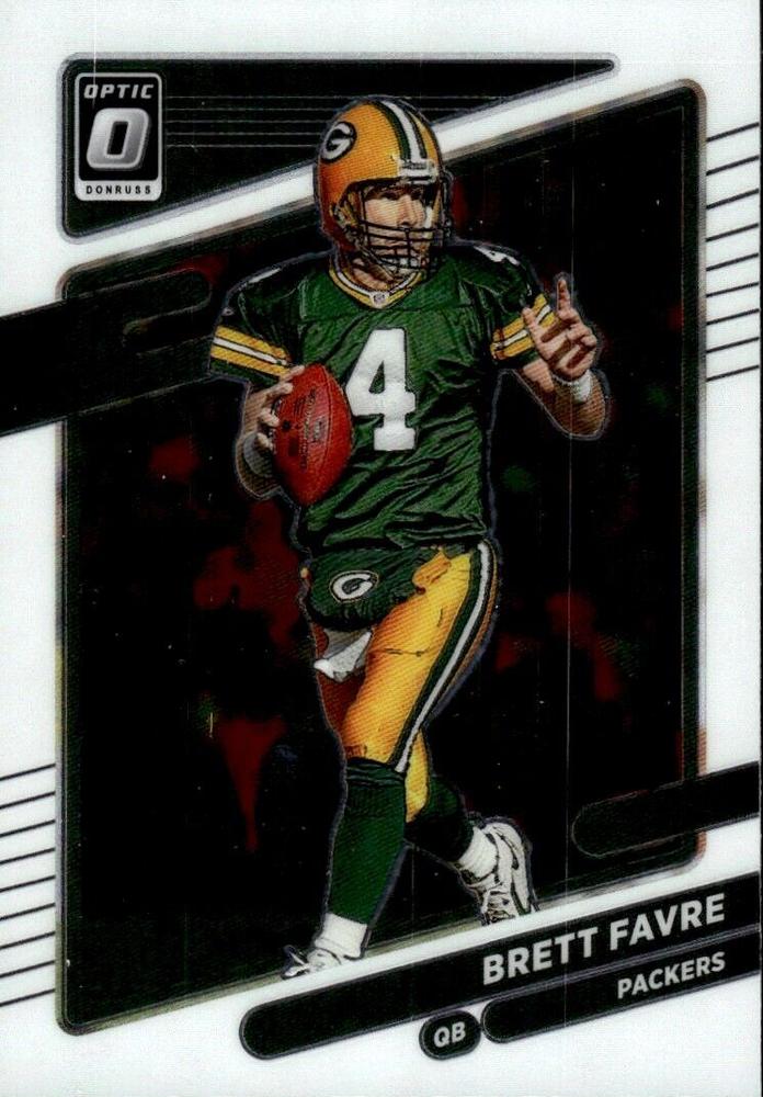 Brett Favre #93 Green Bay Packers | 2021 Donruss Optic | NFL Football