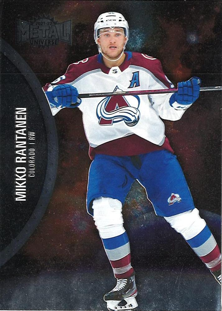 Mikko Rantanen #93 Colorado Avalanche | 2021-22 SkyBox Metal Universe