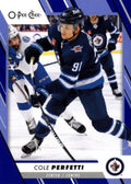 Cole Perfetti #93 Winnipeg Jets | 2023-24 O-Pee-Chee Blue Border