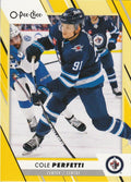 Cole Perfetti #93 Winnipeg Jets | 2023-24 O-Pee-Chee Yellow Border