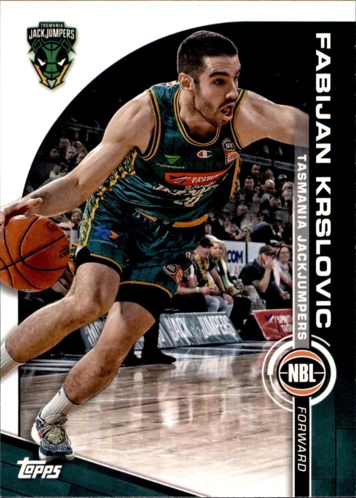 Fabijan Krslovic #93 Tasmania JackJumpers | 2023-24 Topps NBL