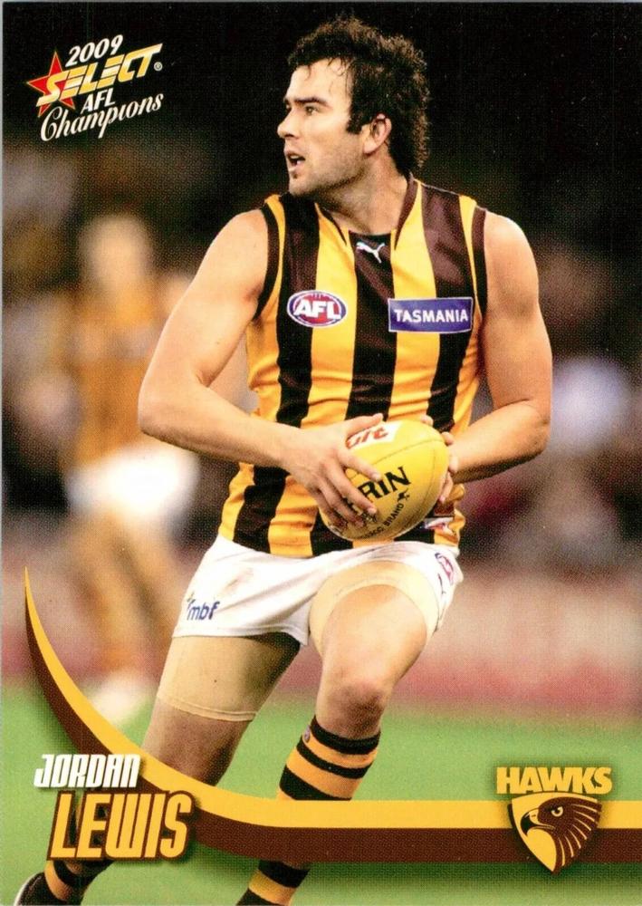 Jordan Lewis #94 Hawthorn Hawks | 2009 Select AFL Champions