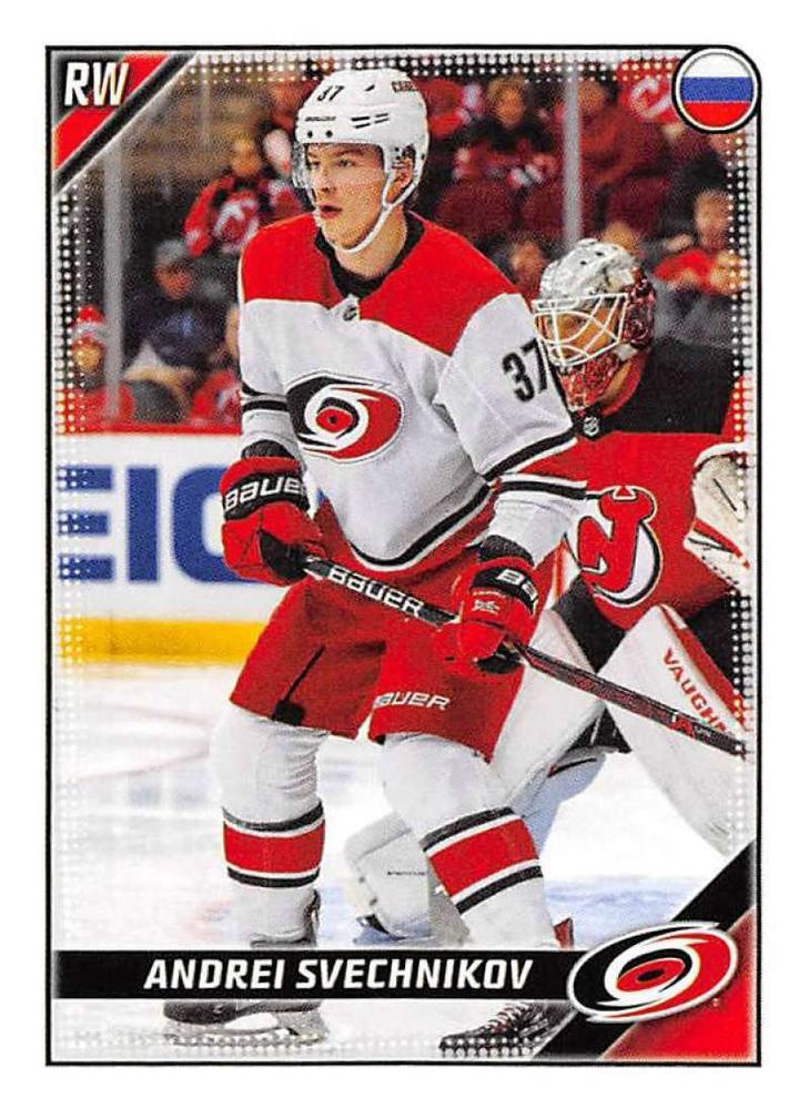 Andrei Svechnikov #94 Carolina Hurricanes | 2019-20 Topps NHL Sticker Collection