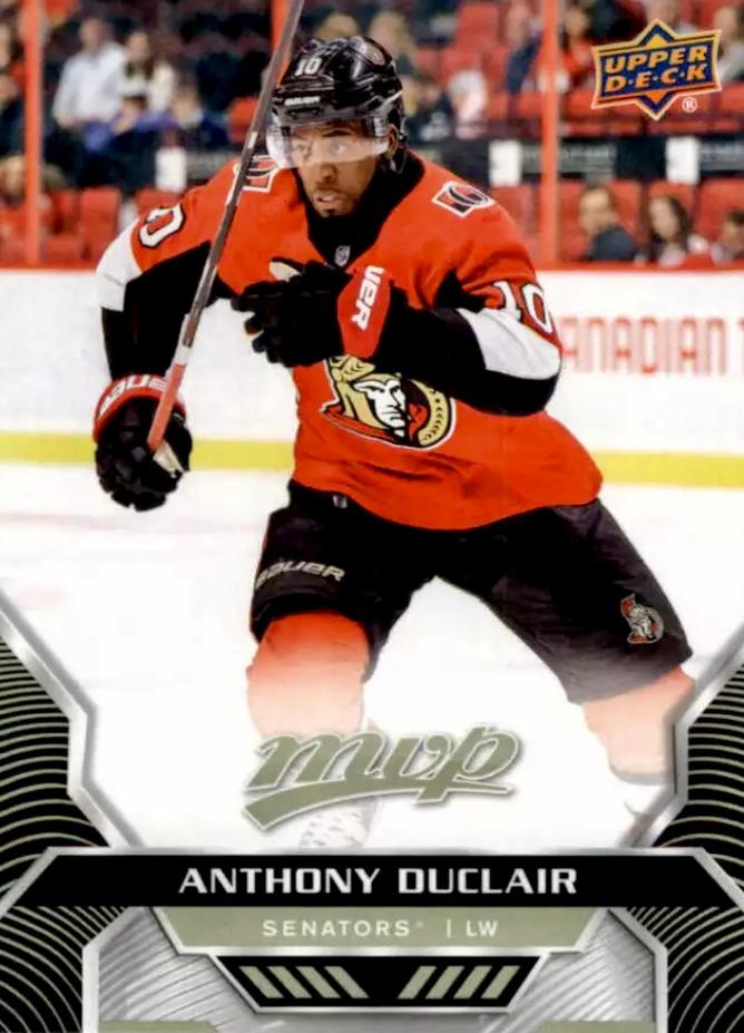 Anthony Duclair #94 Ottawa Senators | 2020-21 Upper Deck MVP