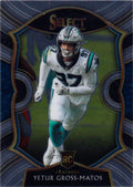 Yetur Gross-Matos #94 Carolina Panthers | 2020 Panini Select |  | NFL Football