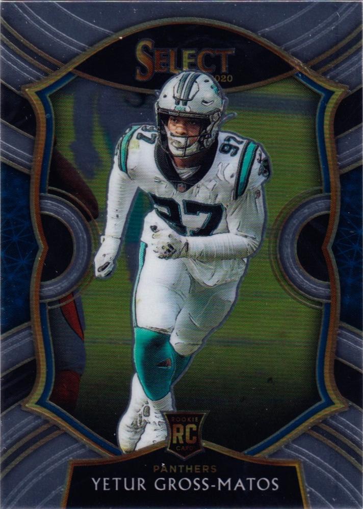 Yetur Gross-Matos #94 Carolina Panthers | 2020 Panini Select |  | NFL Football