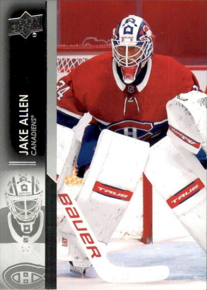 Jake Allen #94 Montreal Canadiens | 2021-22 Upper Deck