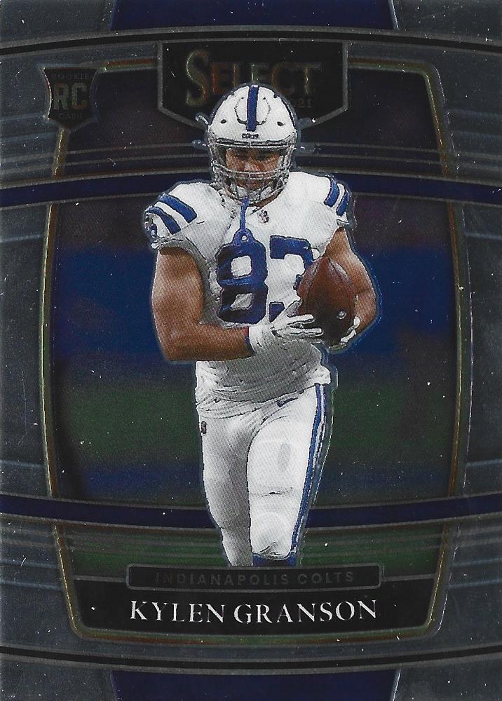 Kylen Granson #94 Indianapolis Colts | 2021 Panini Select |  | NFL Football