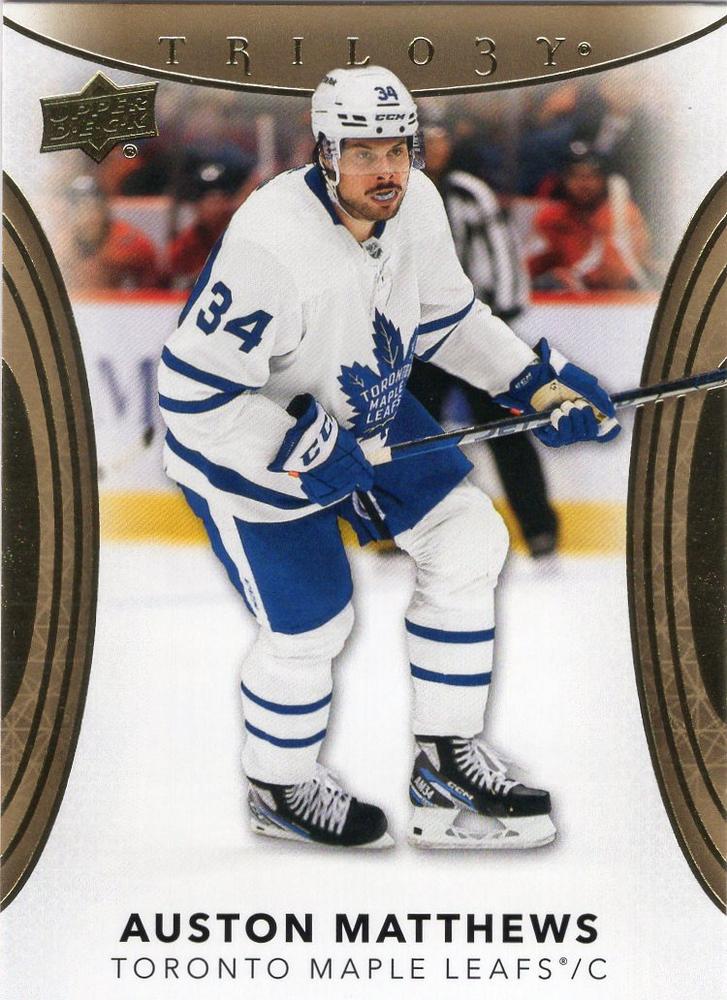 Auston Matthews #94 Toronto Maple Leafs | 2022-23 Upper Deck Trilogy