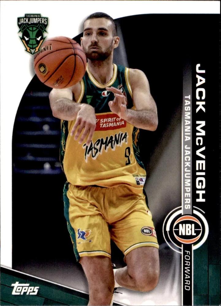 Jack McVeigh #94 Tasmania JackJumpers | 2023-24 Topps NBL