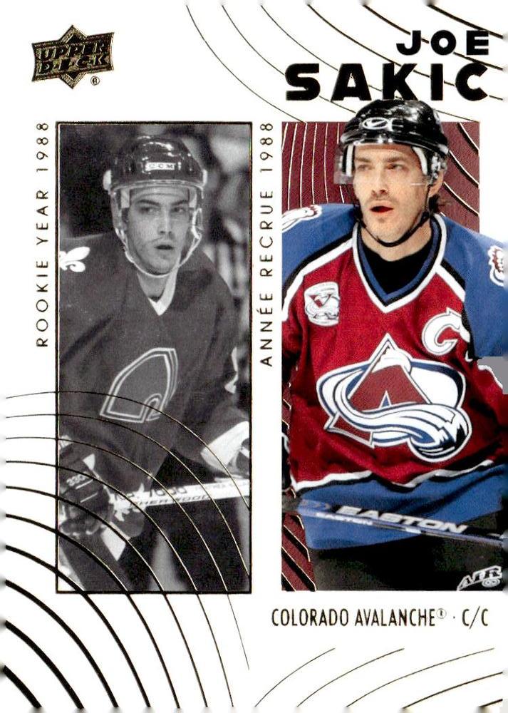 Joe Sakic #94 Boston Bruins | 2024-25 Upper Deck Tim Hortons Retrospective Rookies