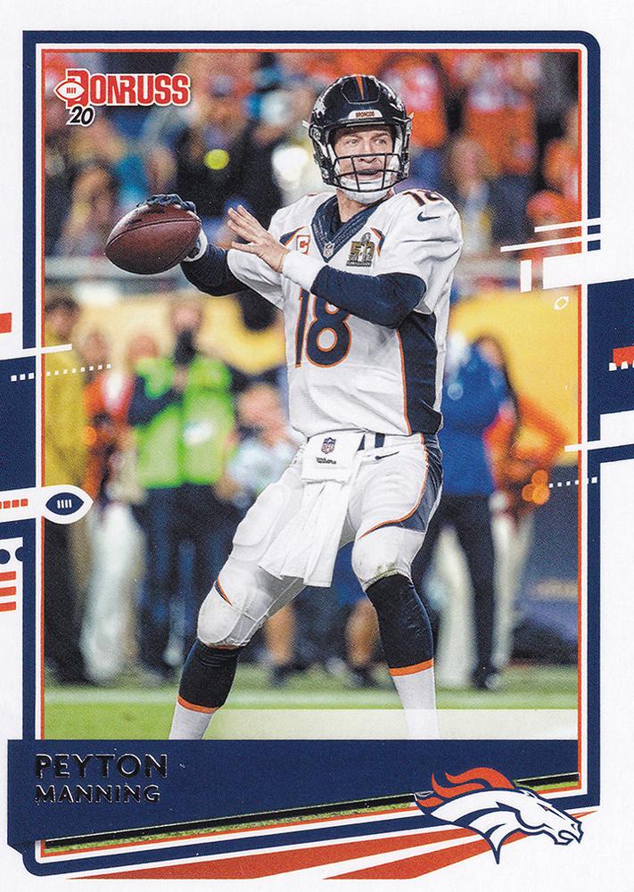 Peyton Manning #95 Denver Broncos | 2020 Panini Donruss | NFL Football