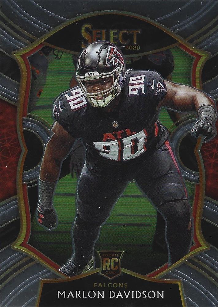 Marlon Davidson #95 Atlanta Falcons | 2020 Panini Select |  | NFL Football