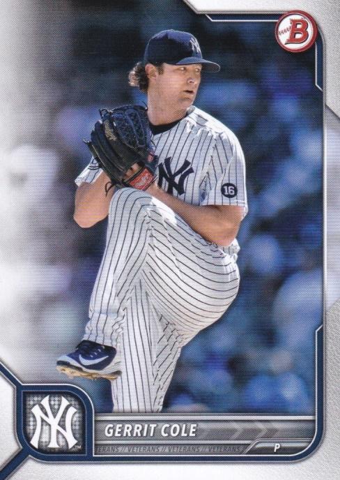 Gerrit Cole #95 New York Yankees | 2022 Bowman